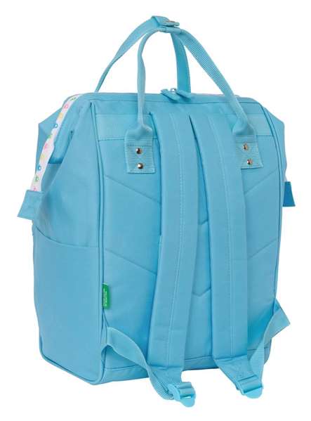 Mochila para Portátil Benetton Spring Azul cielo 27 x 40 x 19 cm