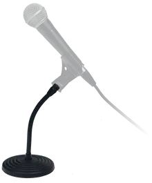 RTX Base Con Tubo Flexible Para Micrófono Ancho 15 cm Alto 4 cm Largo 15.5 cm