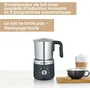 Severin SM 3588 Espumador de leche acero inoxidable negro/plata