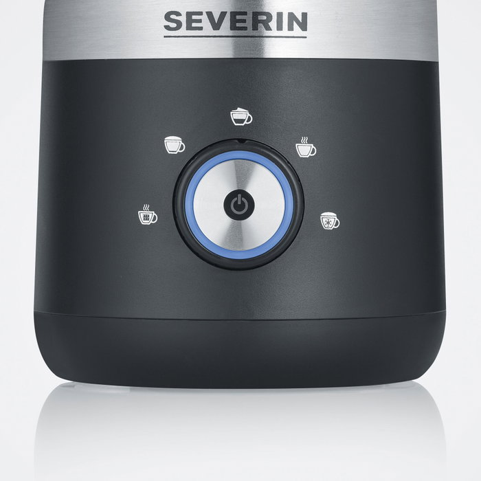 Severin SM 3588 Espumador de leche acero inoxidable negro/plata Severin SM 3588 Espumador de leche acero inoxidable negro/plata
