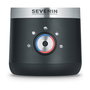 Severin SM 3588 Espumador de Leche Eléctrico Portátil, Negro y Plata, 550 W, Acero Inoxidable, 150 ml para Espuma, 300 ml para Calentar
