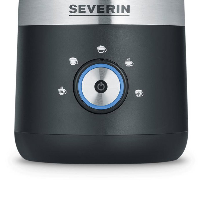 Severin SM 3588 Espumador de Leche de Acero Inoxidable, Milk Frother