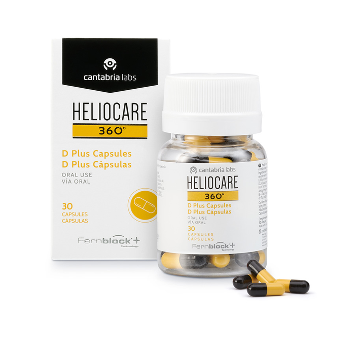 Heliocare 360° D PLUS cápsulas orales 30 unidades Heliocare 360° D PLUS cápsulas orales 30 unidades