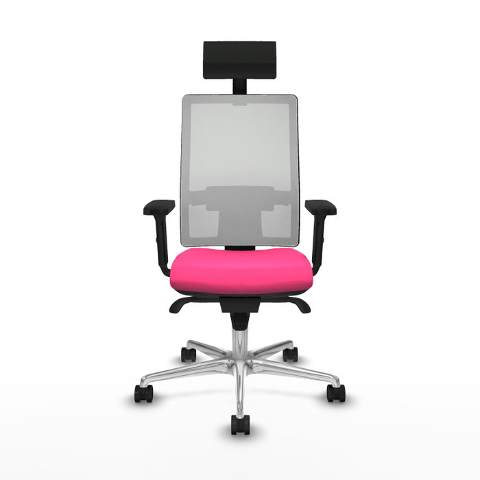 PIQUERAS Y CRESPO Silla de oficina Horna Rosa y Blanco PIQUERAS Y CRESPO Silla de oficina Horna Rosa y Blanco