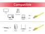 Equip Cable de red Cat6a U/FTP 2xRJ45 1m Amarillo