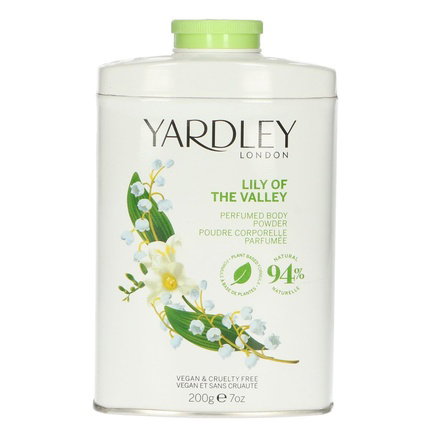 Yardley Lily of the Valley Polvos de Talco Perfumados 200 g