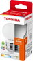 TOSHIBA Ecoflare G45 E27 LED - Bombilla de 5.9W, Cálida 2700K, G45, E27