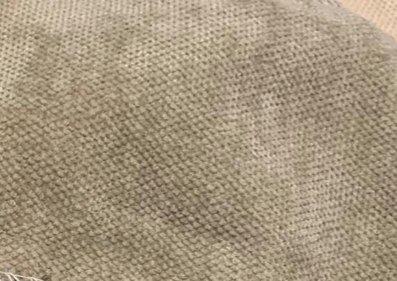DKD Home Decor Cortina de Poliéster 140x260 cm con 8 Anillas Color Topo