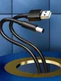 Vention Cable de Alimentación CEYBF USB-A a DC 5.5mm, 1m, Negro