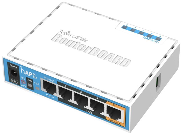 MikroTik hAP ac lite RB952Ui-5ac2nD Blanco