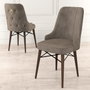 Hanah Home Juego 6 Sillas Comedor Cappuccino y Marrón