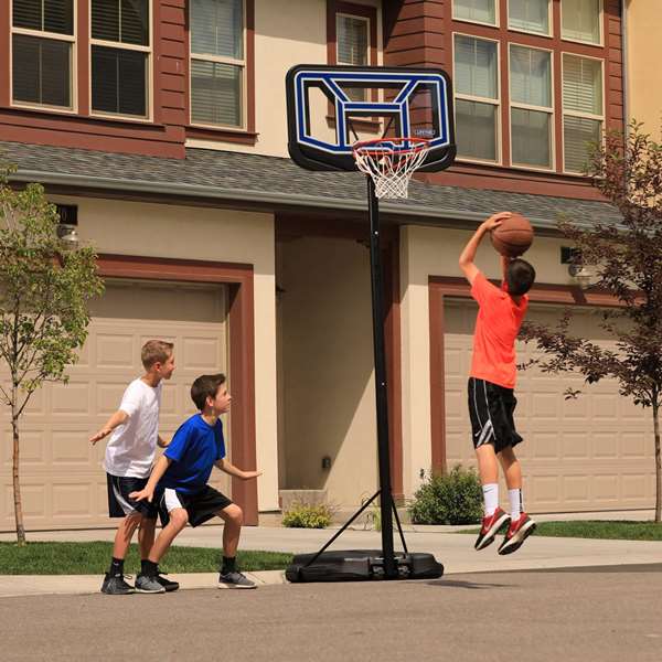 Lifetime Canasta Baloncesto Portátil Policarbonato Ajustable Altura 230-305 cm