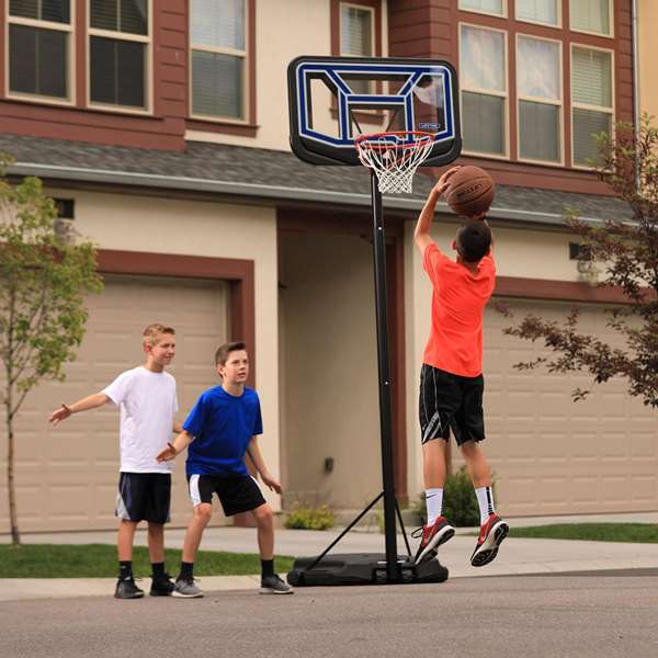 Lifetime Canasta Baloncesto Portátil Policarbonato Ajustable Altura 230-305 cm