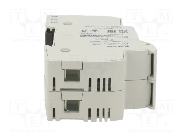 DF ELECTRIC Portafusibles PMX 25A 8x32mm 1+N DF ELECTRIC Portafusibles PMX 25A 8x32mm 1+N