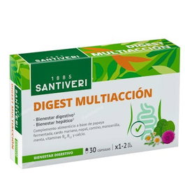 Santiveri Digest Multiacción 30 Cápsulas