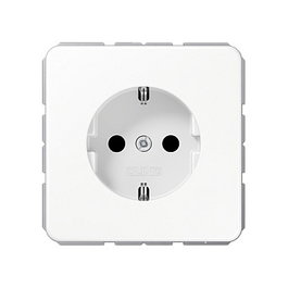 Jung CD 1520 KI WW SCHUKO Steckdose Blanco