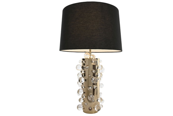 DKD Home Decor Lámpara de Sobremesa Acero Patinado Dorado DKD Home Decor Lámpara de Sobremesa Acero Patinado Dorado