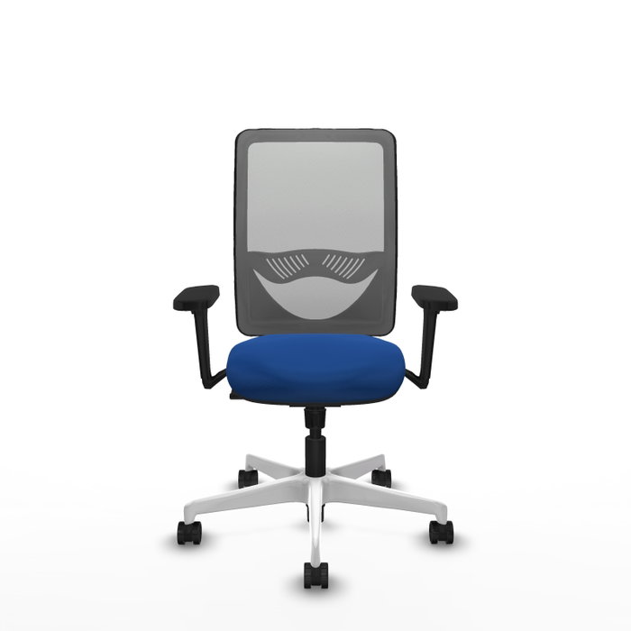 PIQUERAS Y CRESPO Silla de oficina Zulema con Mecanismo Sincro, Azul y Gris PIQUERAS Y CRESPO Silla de oficina Zulema con Mecanismo Sincro, Azul y Gris