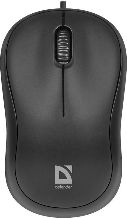 Defender Ratón Óptico MS-759 Patch 1000 DPI 3 Botones USB Negro 52759 Defender Ratón Óptico MS-759 Patch 1000 DPI 3 Botones USB Negro 52759