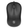 Defender Ratón Óptico MS-759 Patch 1000 DPI 3 Botones USB Negro 52759