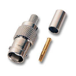 EFB Elektronik BNC Buchse Gerade Crimp RG58 50 Ohm EFB BNC Buchse Gerade Crimp RG58 50 Ohm