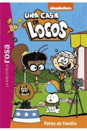 Comercial Grupo Anaya S.A. Una Casa de Locos 12. Biblioteca Rosa - Fotos de Familia