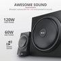 Trust Yuri Altavoces 2.1 120W Negro