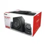 Trust Altavoces Yuri 2.1 120W para PC, Portátil, Smartphone y Tableta con Subwoofer de Madera y Control de Volumen