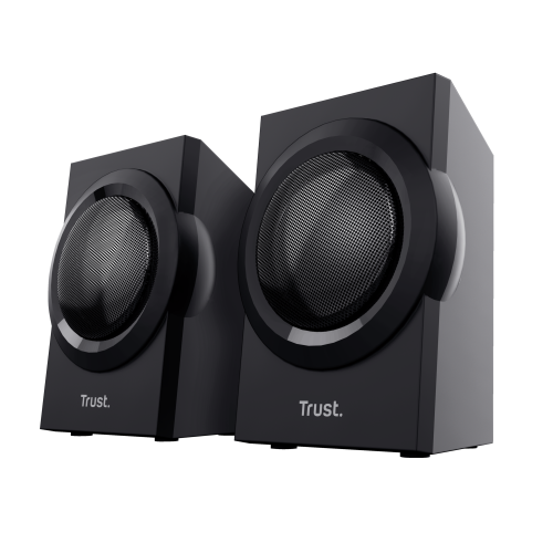 Trust 23696 Conjunto de Altavoces 2.1, 60W RMS, 120W PMPO, Negro, Universal