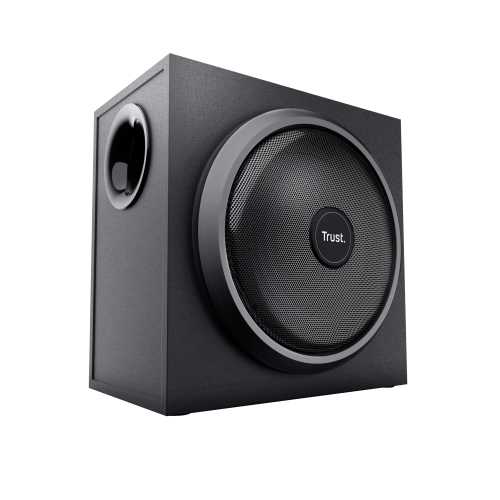 Trust 23696 Conjunto de Altavoces 2.1, 60W RMS, 120W PMPO, Negro, Universal