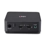 Lindy 42320 Switch KVM de 2 Puertos USB-C, DisplayPort 1.2, 4K UHD (3840x2160), Conmutación Automática, Gris