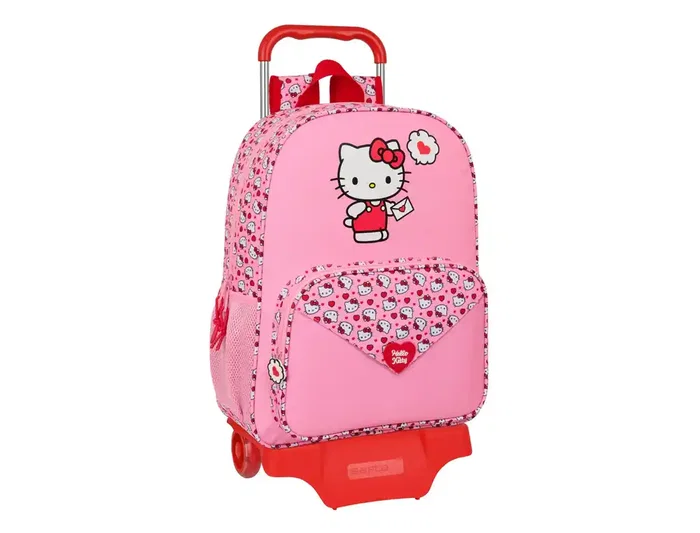 Safta Mochila 185 705 con Carro Hello Kitty Escolar 340x260x110 mm Safta Mochila 185 705 con Carro Hello Kitty Escolar 340x260x110 mm