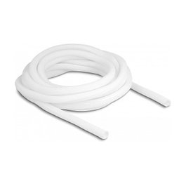 DeLOCK Funda trenzada de cierre automático 5 m x 9 mm Blanco