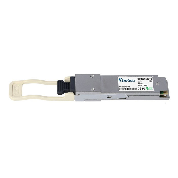 BlueOptics QSFP-100G-SR4-S Transceptor de Red QSFP28 100GBASE-SR4 100M BlueOptics QSFP-100G-SR4-S Transceptor de Red QSFP28 100GBASE-SR4 100M