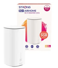 Strong 5G+ AIRHOME 1501 Router Wi-Fi 7 Blanco