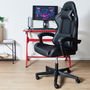 Silla Gamer Be Mix Despacho Escritorio, Ajustable, Reposabrazos, Apoyacabezas, Comodidad para Videojuegos y Trabajo