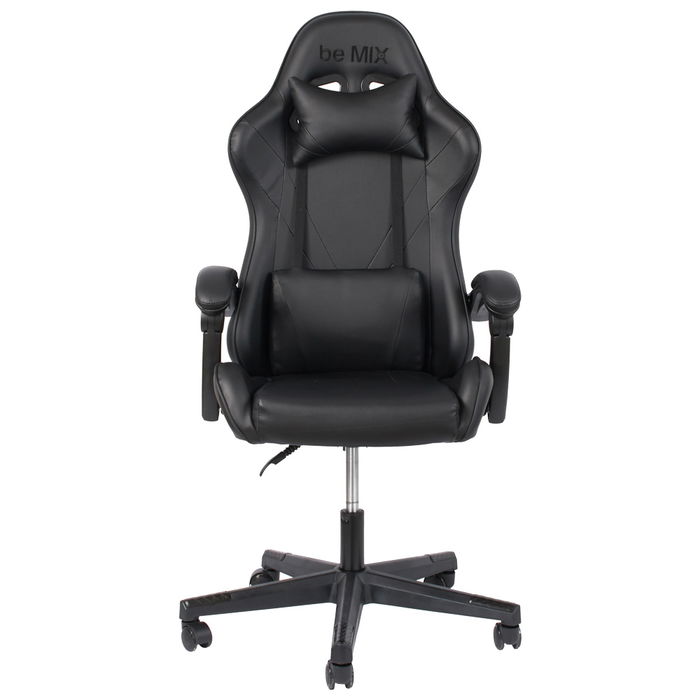 Silla Gamer Be Mix Despacho Escritorio, Ajustable, Reposabrazos, Apoyacabezas, Comodidad para Videojuegos y Trabajo