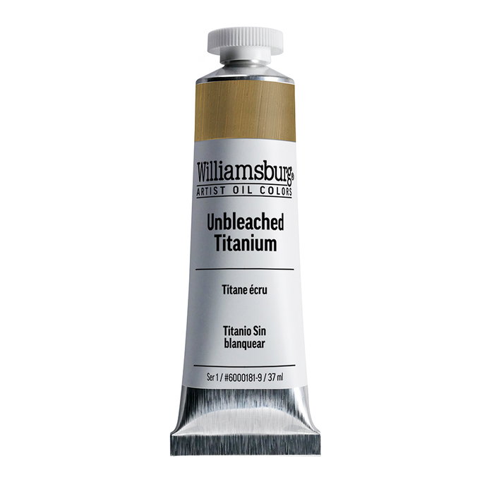Williamsburg Pintura al óleo Titanio Sin Blanquer 37 ml Williamsburg Pintura al óleo Titanio Sin Blanquer 37 ml