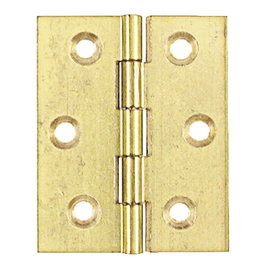 HERRAJES ALK Bisagra Laton Plana Sin Remate Nova 60x50 Latón Mate