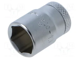 GEDORE Llave de vaso de 6 ángulos 13mm 1/4 de 25mm