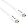 StarTech.com Cable Thunderbolt 3 de 2 m, Blanco