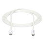 StarTech.com Cable Thunderbolt 3 Pasivo 2m Blanco - 20Gbit/s, 100W PD, 4K, Compatible con USB4, Certificado Thunderbolt