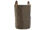 DKD Home Decor Bolsa de Algodón Canvas 40x40x60 para Restos Verdes