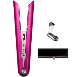 Dyson Corrale Plancha de Pelo Inalámbrica con Placas Flexibles, 3 Temperaturas, Hasta 30 Min Autonomía, Color Rosa