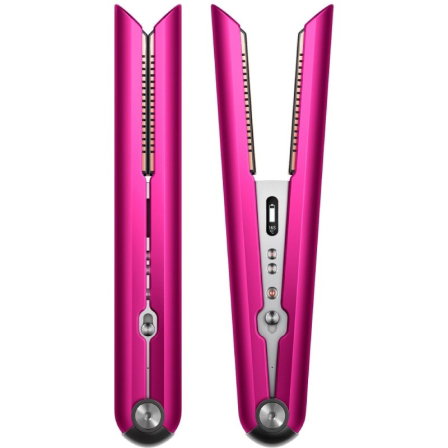 Dyson Corrale Plancha de Pelo Inalámbrica con Placas Flexibles, 3 Temperaturas, Hasta 30 Min Autonomía, Color Rosa