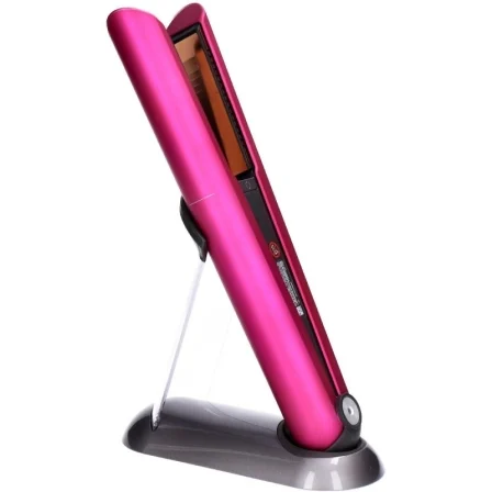 Dyson Corrale Plancha de Pelo Inalámbrica con Placas Flexibles, 3 Temperaturas, Hasta 30 Min Autonomía, Color Rosa