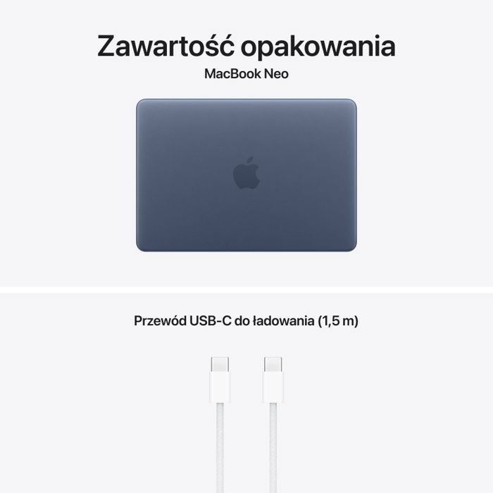 Apple Macbook Neo A18 Pro 13 pulg. 8GB 512GB SSD Indygo Apple Macbook Neo A18 Pro 13 pulg. 8GB 512GB SSD Indygo