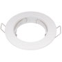 GSC Evolution Aro fijo Fana redondo empotrable Ø77mm Blanco mate