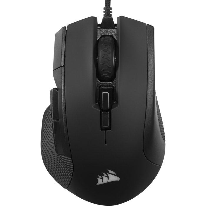 Corsair Ironclaw RGB, Ratón Gaming Ergonómico Negro