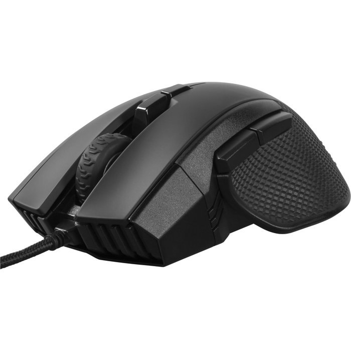 Corsair Ironclaw RGB, Ratón Gaming Ergonómico Negro
